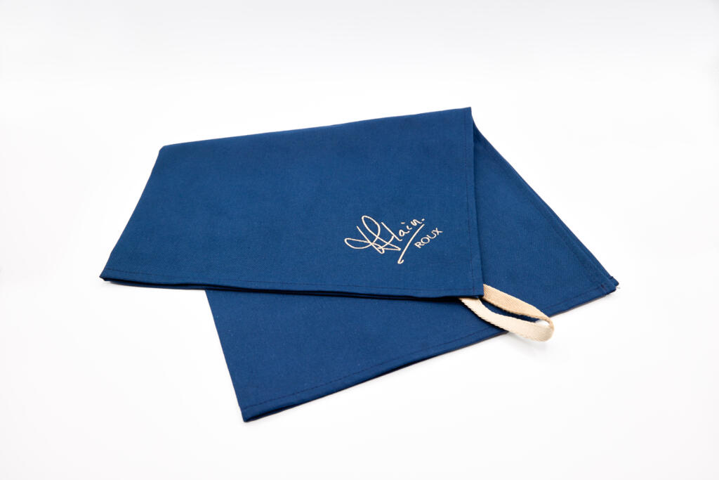 Alain Roux Signature Chef's Cloth The Waterside Inn