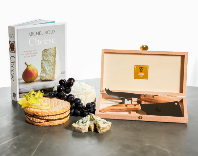 Cheese Knife Set & Cheese Book