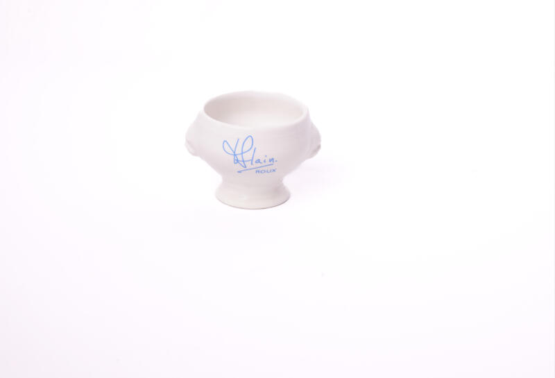 Alain Roux Signature Miniature Lion Head Soup Bowl