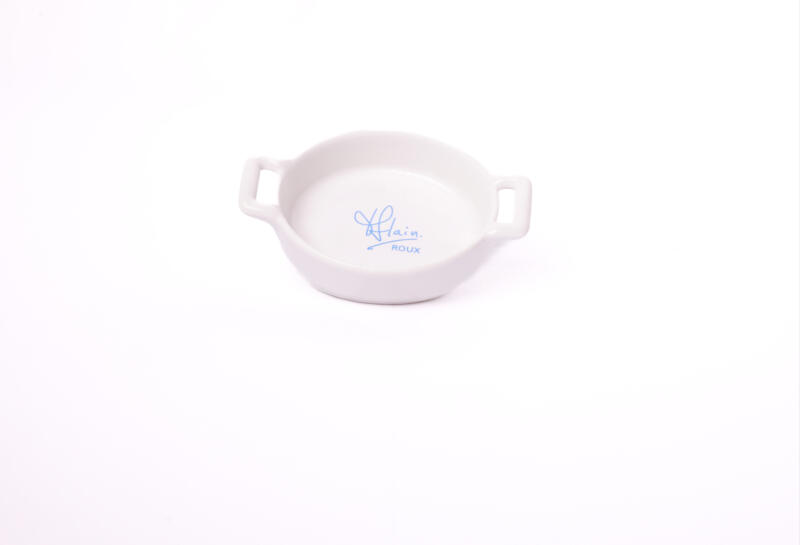 Alain Roux Signature Oval Dish with Handles